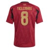 Camiseta de fútbol Bélgica Tielemans 8 Niño 1ª equipación Euro 2024
